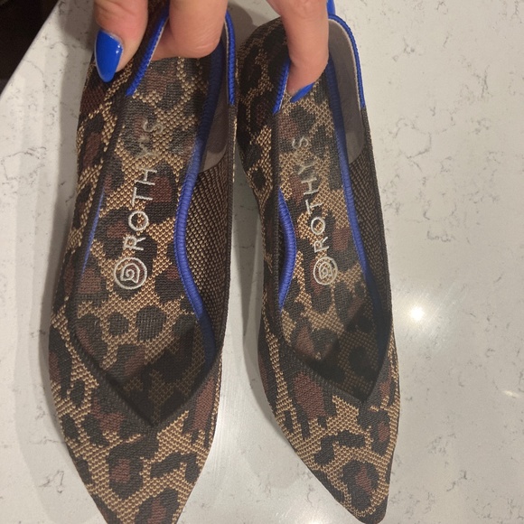 Rothy’s The Point in leopard print - Picture 1 of 5